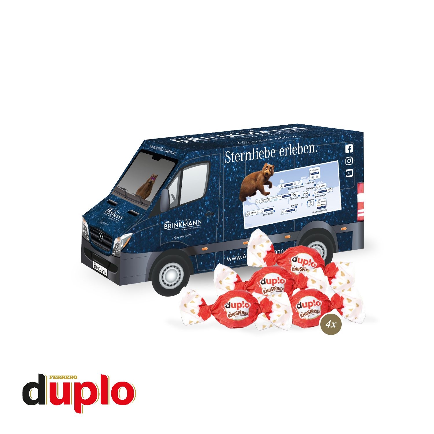 CD955473D Praesent Transporter mit duplo Knusperlen