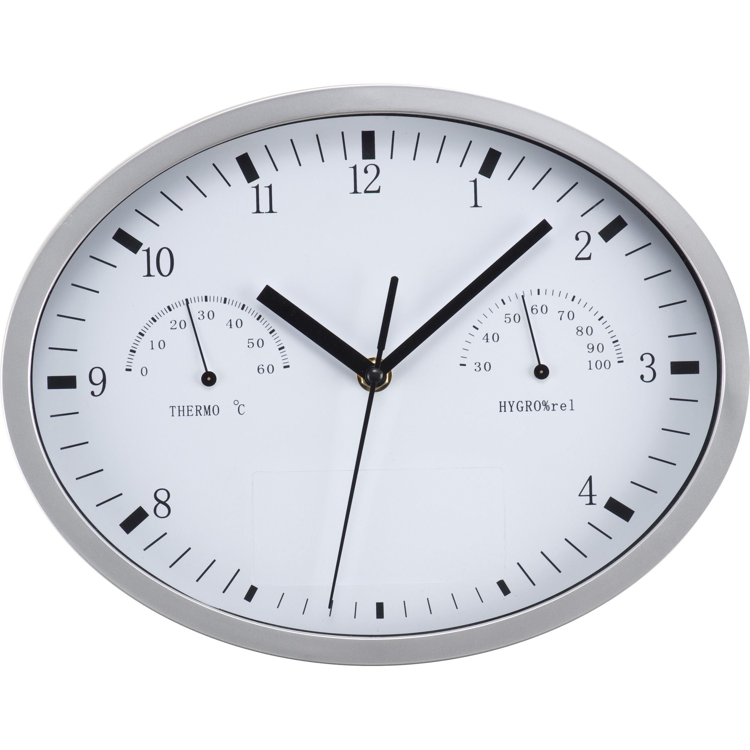 MA47871-06Wanduhr mit Hygro- und Thermometer HENRY_ weiss