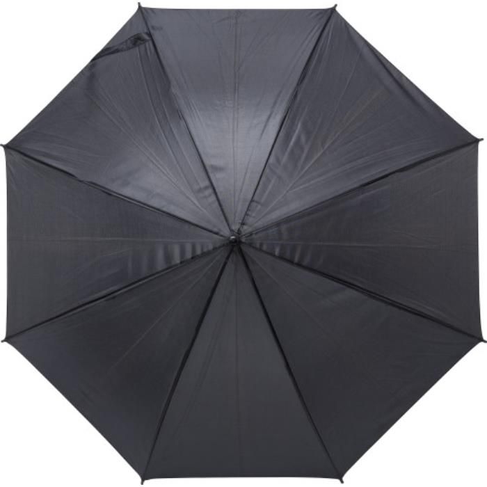 GI9126-01Automatik-Regenschirm aus Polyester Rachel_ Schwarz