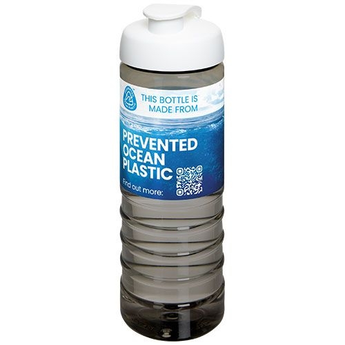 PF210479-2H2O Active® Eco Treble 750 ml Sportflasche mit Stuelpdeckel_ kohle_weiss