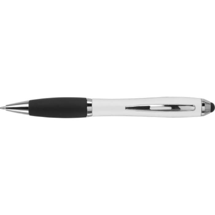 GI2430-02Kugelschreiber aus Kunststoff Lana_ Weiss