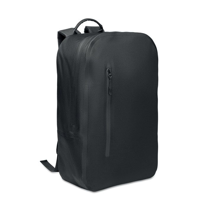 MO2600-03Brenna Laptop-Rucksack 300D RPET_ schwarz