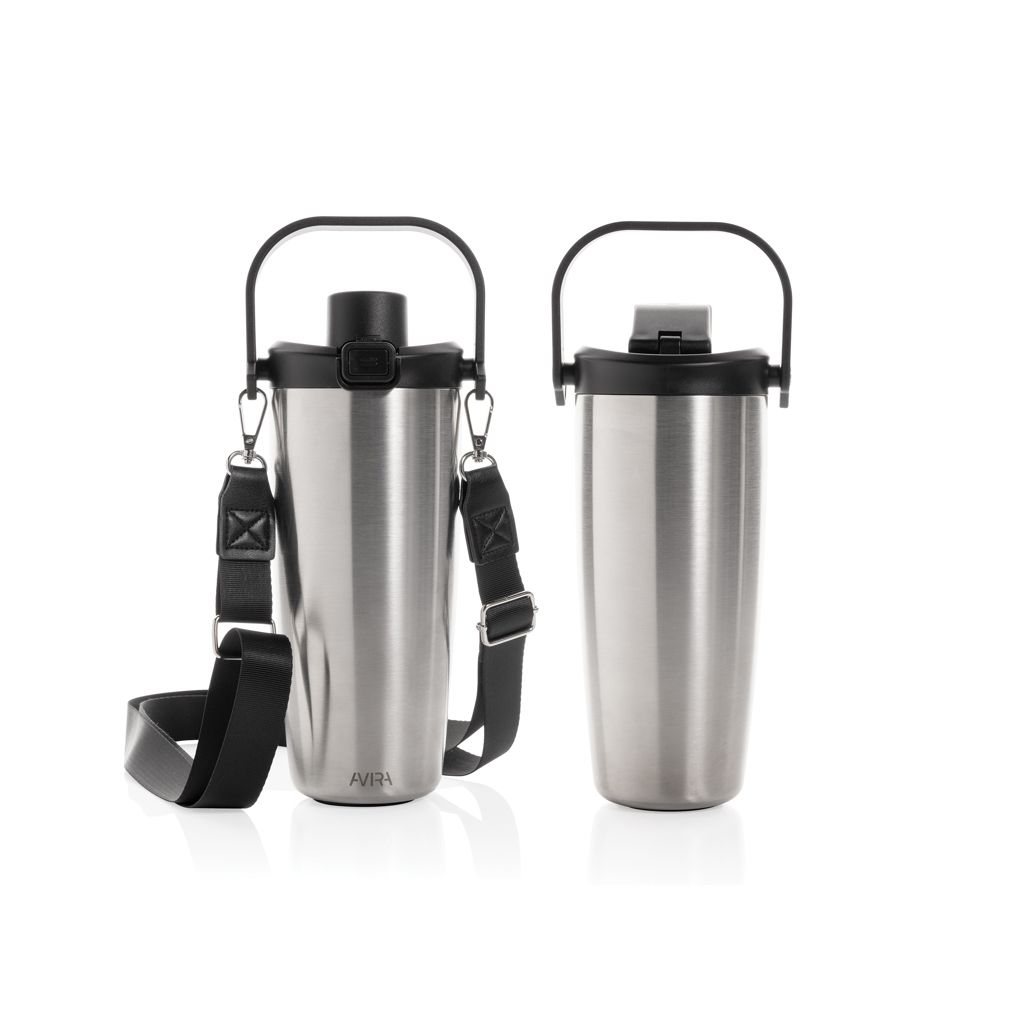 XDP438_11-02Avira Ayala Crossbody Duosip Becher aus RCS rec. Stahl_ silber