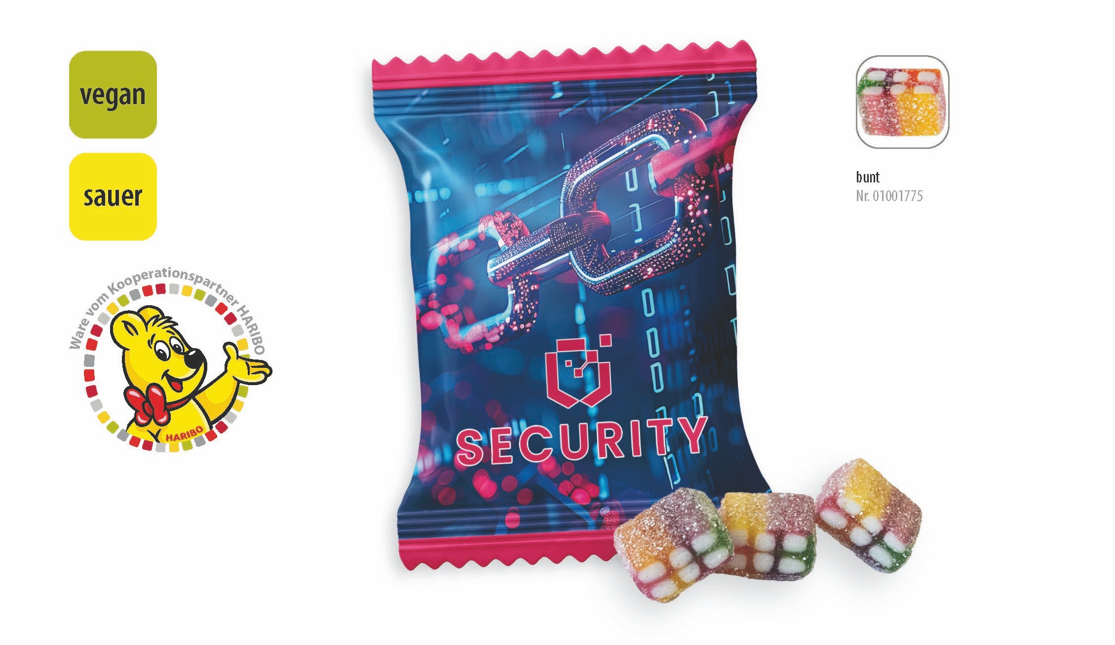 SW1775-2HARIBO Pixel Werbetuete_HARIBO Pixel vegan_ transparente Folie