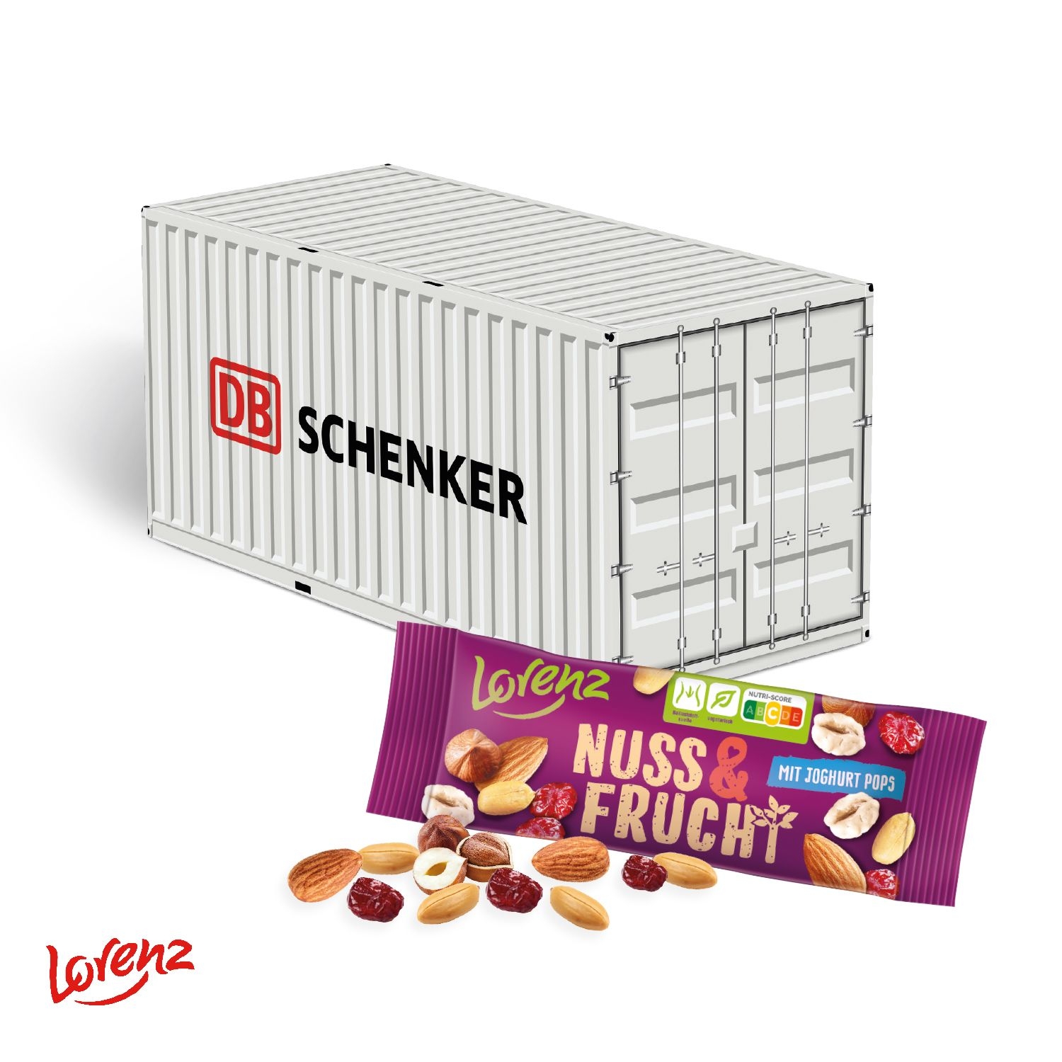CD916923D Praesent Container mit Lorenz Nuss _ Frucht