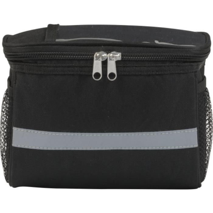 GI0929-01Fahrradlenker-Kuehltasche aus Polyester Prisha_ Schwarz