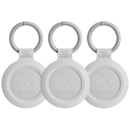 PF124477-1Xtorm XTAG2GA wasserfeste Reise-Smart-Tags_ 3er Set_ aschweiss-melange
