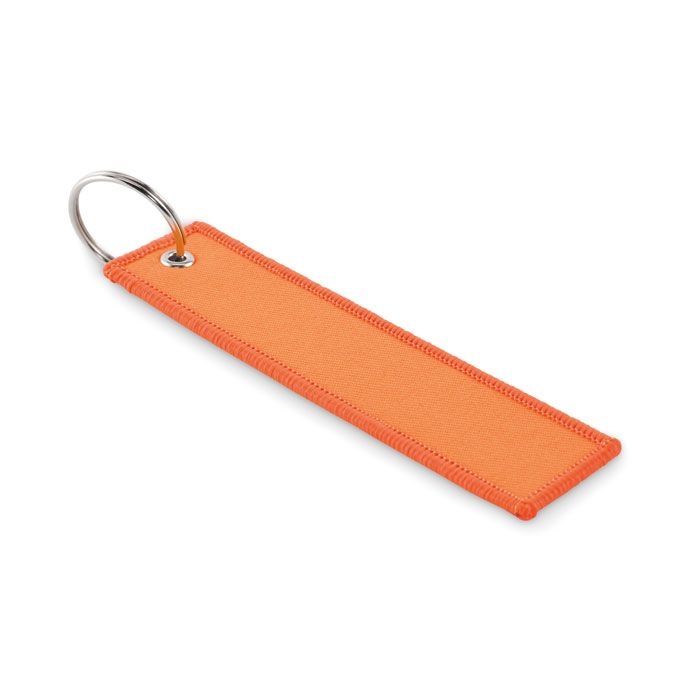 MO2463-71Takeoff Schluesselring Polyester Tag_ neon orange