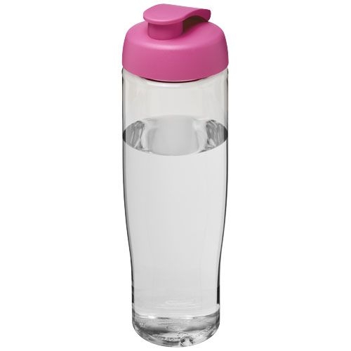 PF210040-9H2O Active® Tempo 700 ml Sportflasche mit Klappdeckel_ transparent_rosa PF210040-9H2O Active® Tempo 700 ml Sportflasche mit Klappdeckel_ transparent_rosa