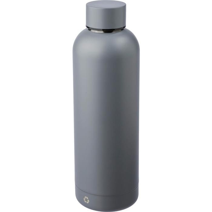GI971864-536Flasche aus recyceltem Edelstahl _500 ml_ Isaiah_ navy