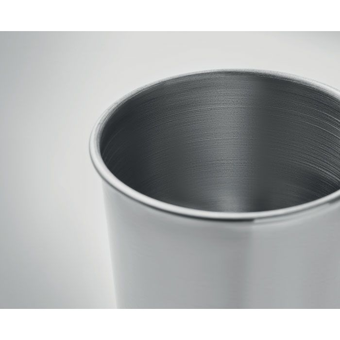 MO6362-16Bongo Becher 350ml_ Mattsilber