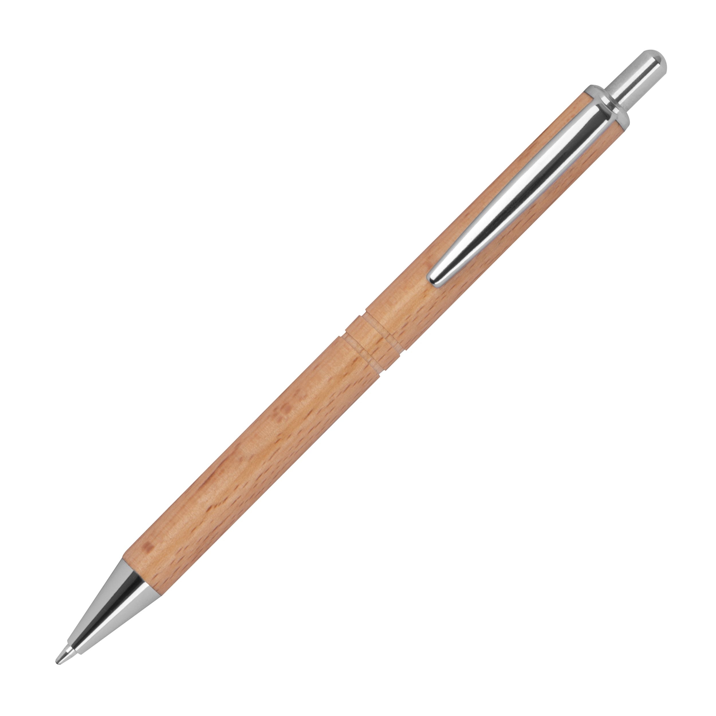 MA12550-13Kugelschreiber aus Holz_ beige