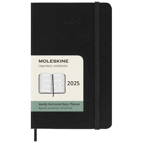PF107944-1Moleskine Hardcover 12 Monate PK Wochenkalender_ schwarz