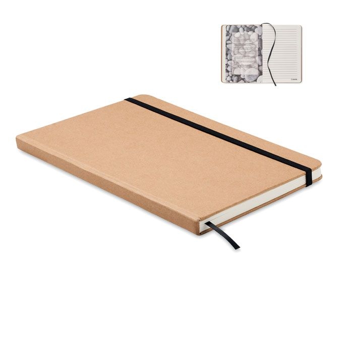 MO6798-13Stein DIN A5 Notizbuch Karton_ Beige