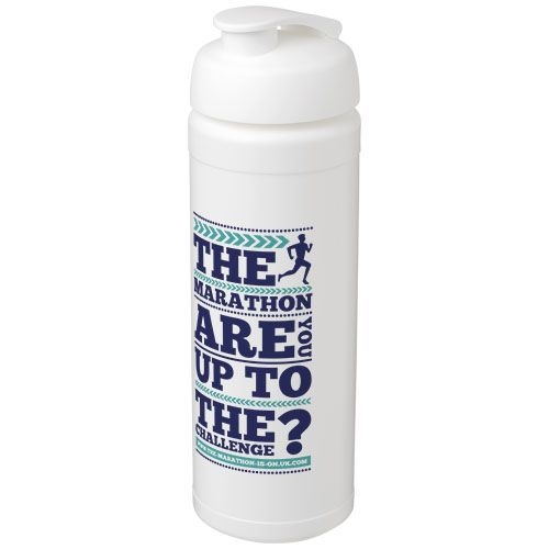 PF210074-2Baseline® Plus grip 750 ml Sportflasche mit Klappdeckel_ weiss