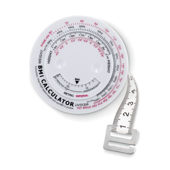 Measure It BMI Maßband, weiß