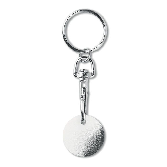 MO9748-05Tokenring Schluesselring mit Chip EUR_ Rot