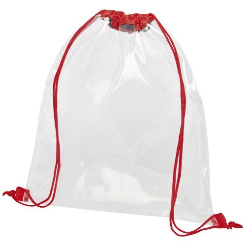 PF120086-3Lancaster Premium Turnbeutel 5L_ rot_transparent klar PF120086-3Lancaster Premium Turnbeutel 5L_ rot_transparent klar