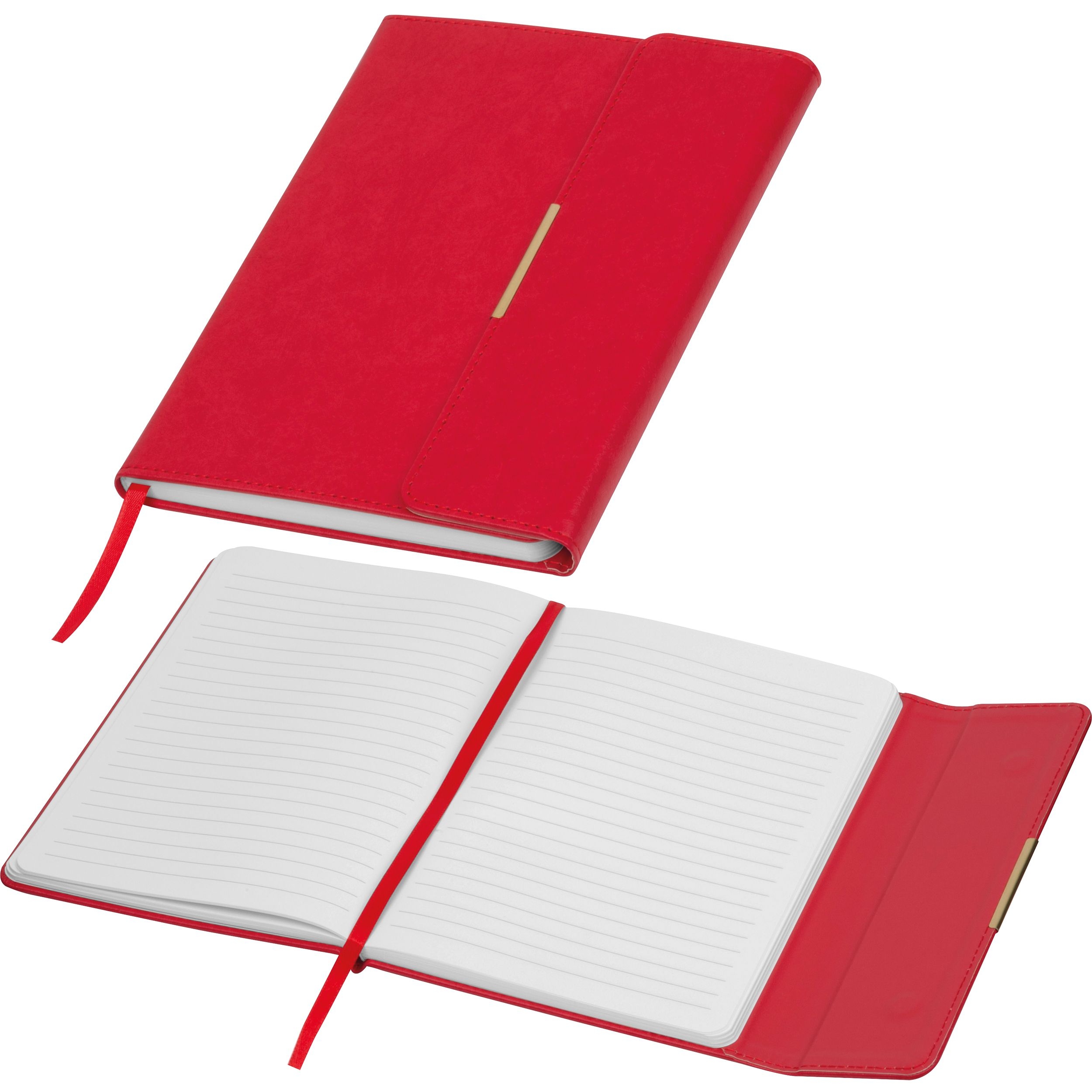 MA25614-05A5 Notizbuch mit Magnetverschluss JOSEPH_ rot