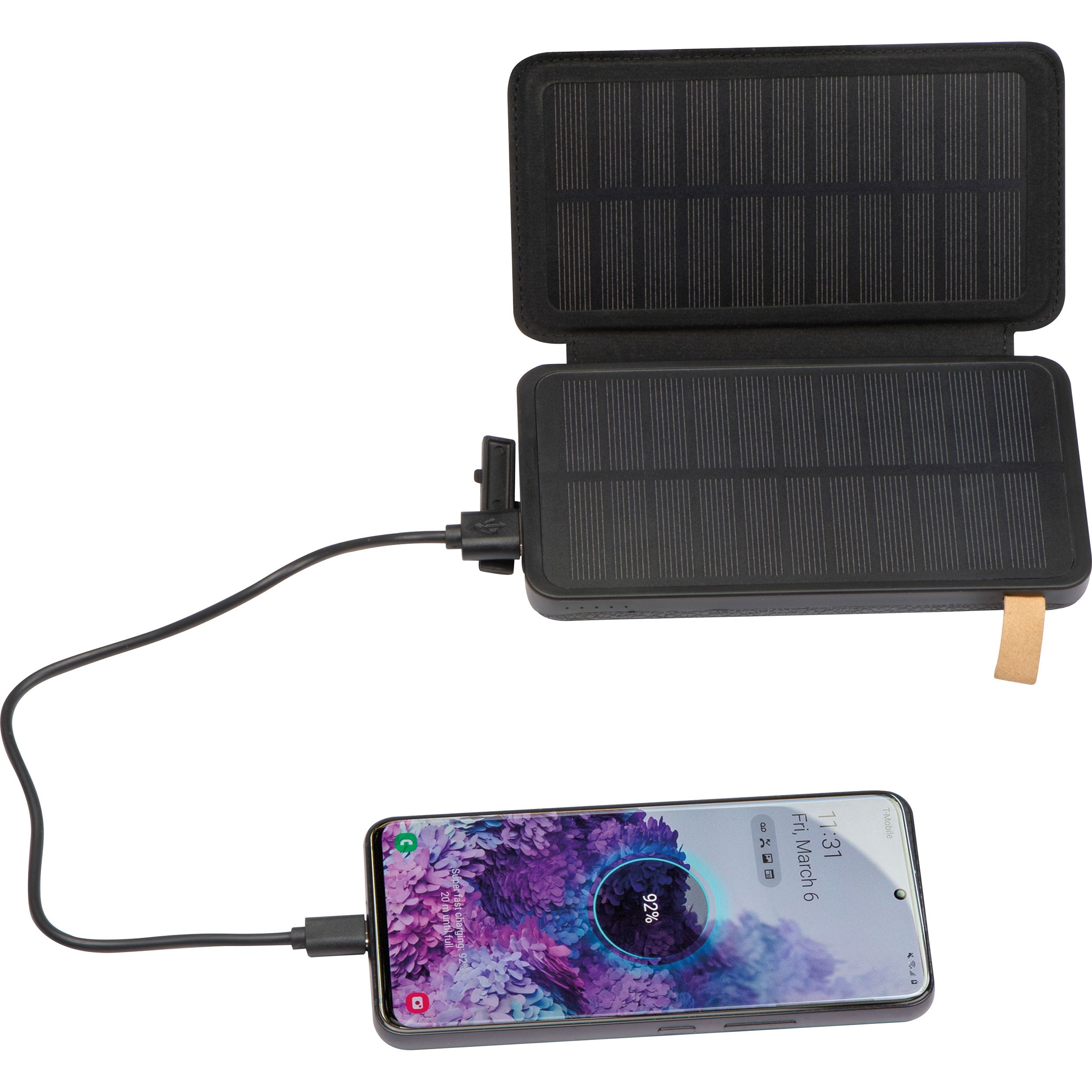 MA33657-03Solarpowerbank 8.000 mAh_ schwarz