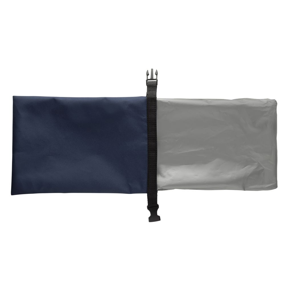 XDP422.55-25Snackstrap faltbarer Lunchbag aus AWARE™ rPET 30 x 20cm_ navy blau