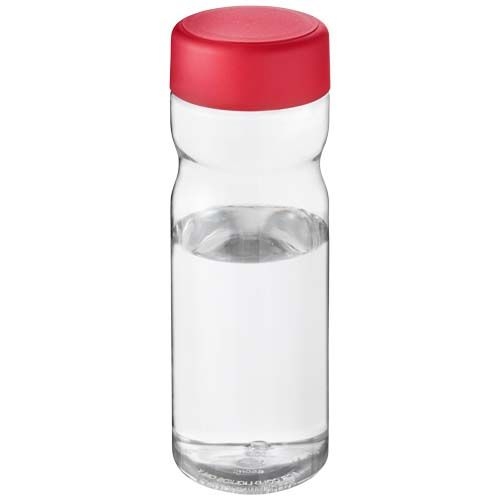 PF210435-17H2O Active® Eco Base 650 ml Sportflasche mit Drehdeckel_ transparent_rot PF210435-17H2O Active® Eco Base 650 ml Sportflasche mit Drehdeckel_ transparent_rot
