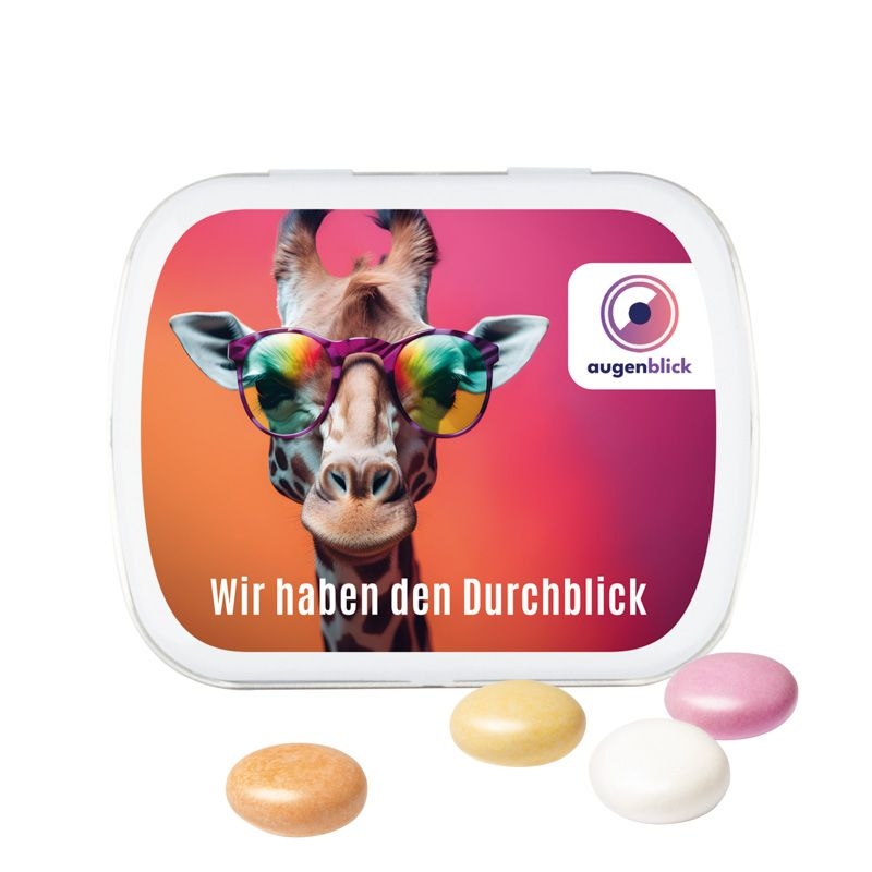 JG10107-1Klappdose aus Metall_ Mentos Kaudragees Fruit_ weiss