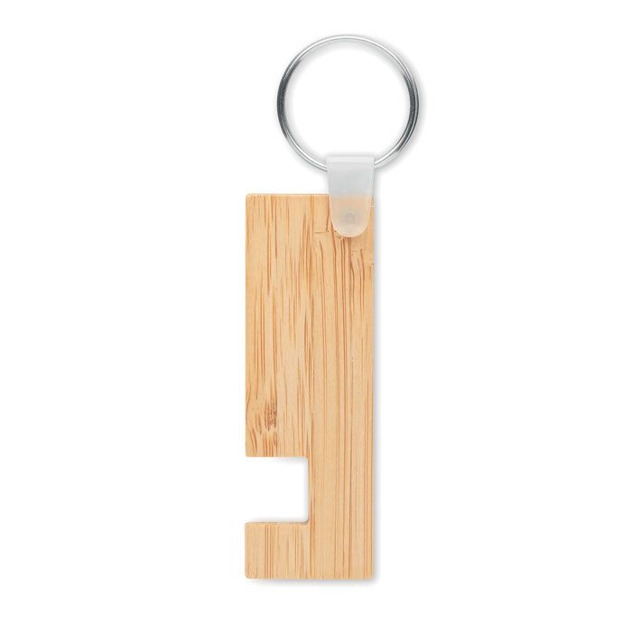 MO6596-40Gankey Schluesselring mit Halter_ Holz