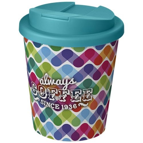 PF210698-5Brite-Americano® Espresso 250 ml Isolierbecher mit auslaufsicherem Schraubverschluss_ weiss_aquablau PF210698-5Brite-Americano® Espresso 250 ml Isolierbecher mit auslaufsicherem Schraubverschluss_ weiss_aquablau