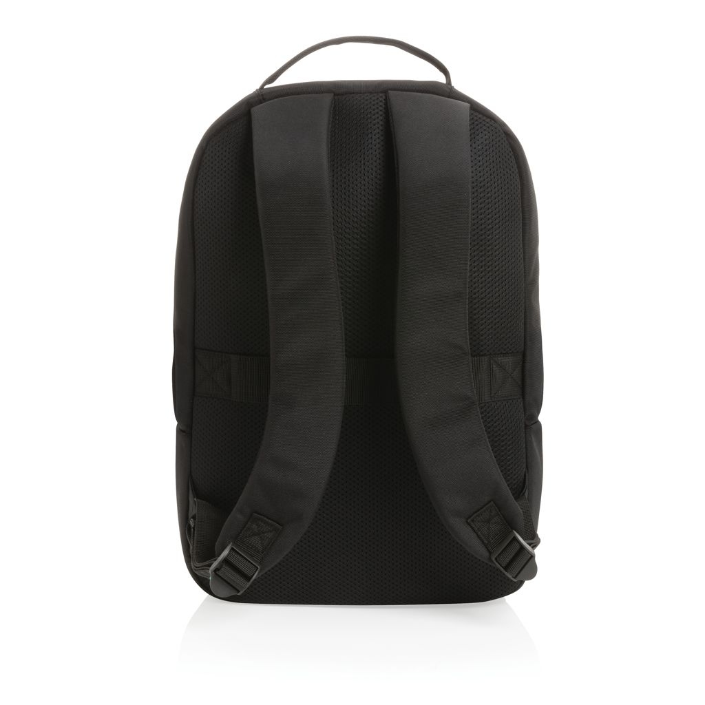 XDP762.74-1Swiss Peak AWARE™ RPET 15_6_ Day-Pack_ schwarz