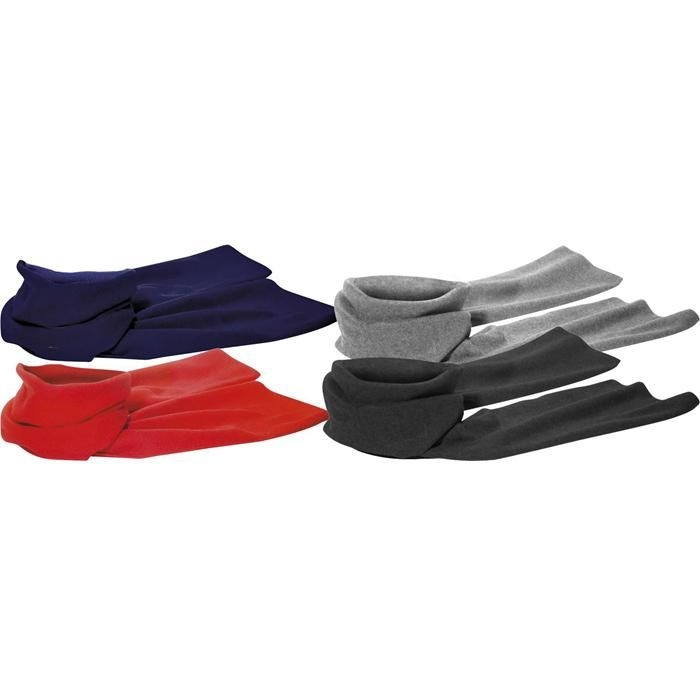 GI1743-04Fleece-Schal aus Polyester-Fleece Maddison_ gruen