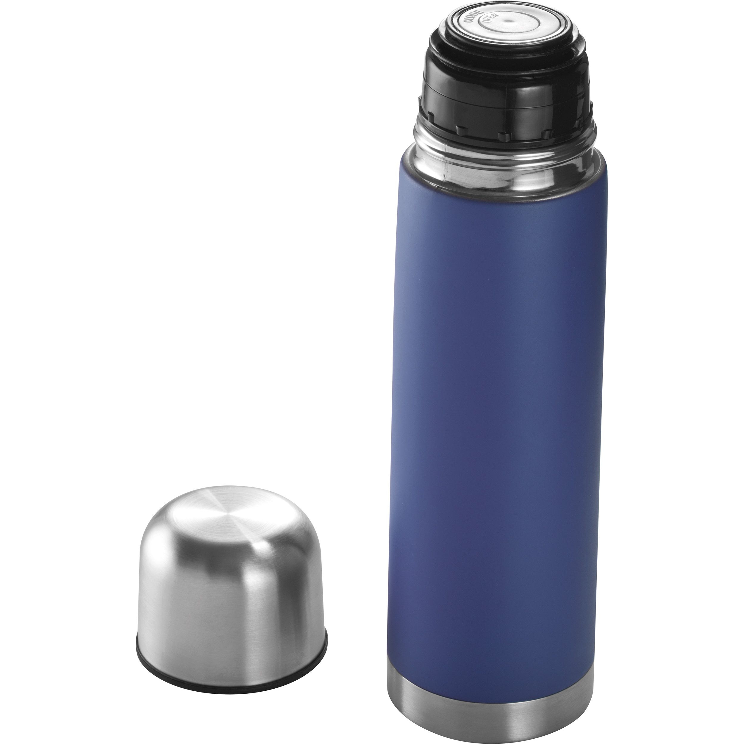 MA65420-04Vakuum Isolierkanne aus Edelstahl_ 500ml_ blau