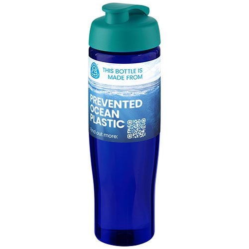 PF210448-6H2O Active® Eco Tempo 700 ml Sportflasche mit Klappdeckel_ aquablau_blau