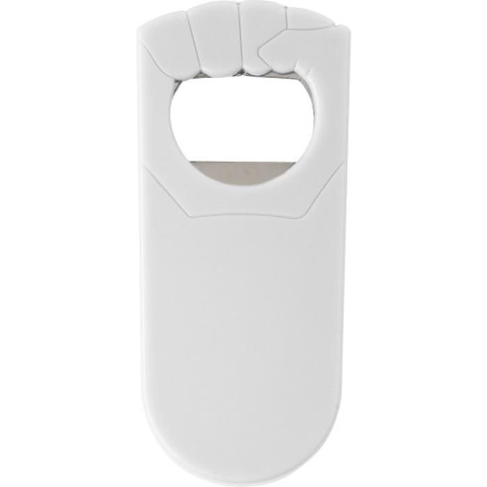 GI708984-02Flaschenoeffner aus Kunststoff Tay_ Weiss GI708984-02Flaschenoeffner aus Kunststoff Tay_ Weiss