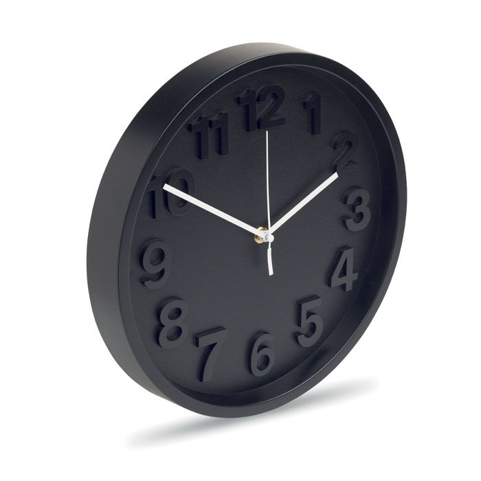 MO2851-03Muro Wanduhr aus PP_ schwarz