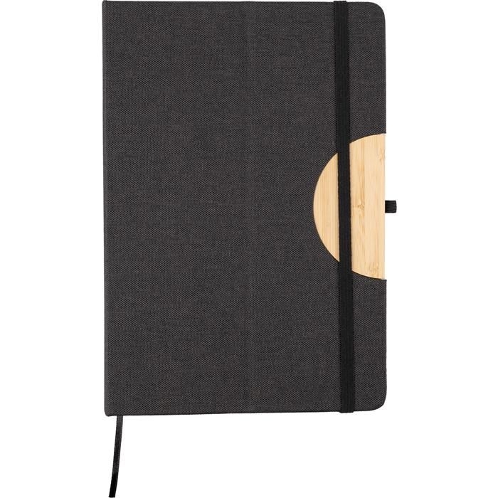 GI1103692-01rPET _300D_ Notizbuch A5 Ernst_ schwarz