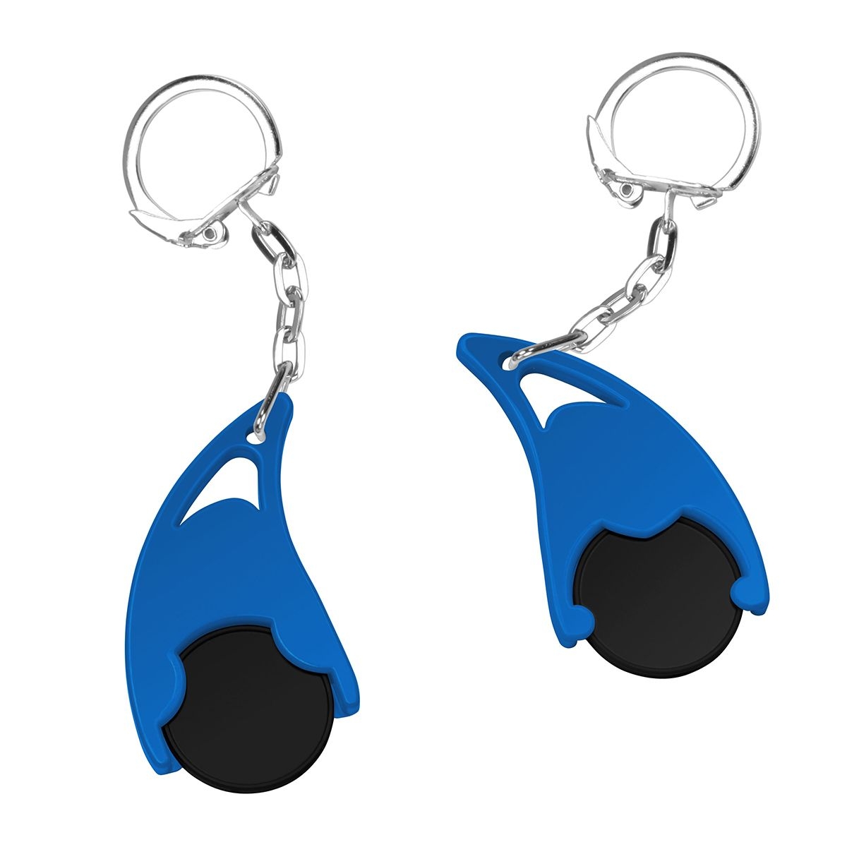 HE7491K-6-3Chiphalter mit  1€-Chip _Epsilon_ schwarz_ blau