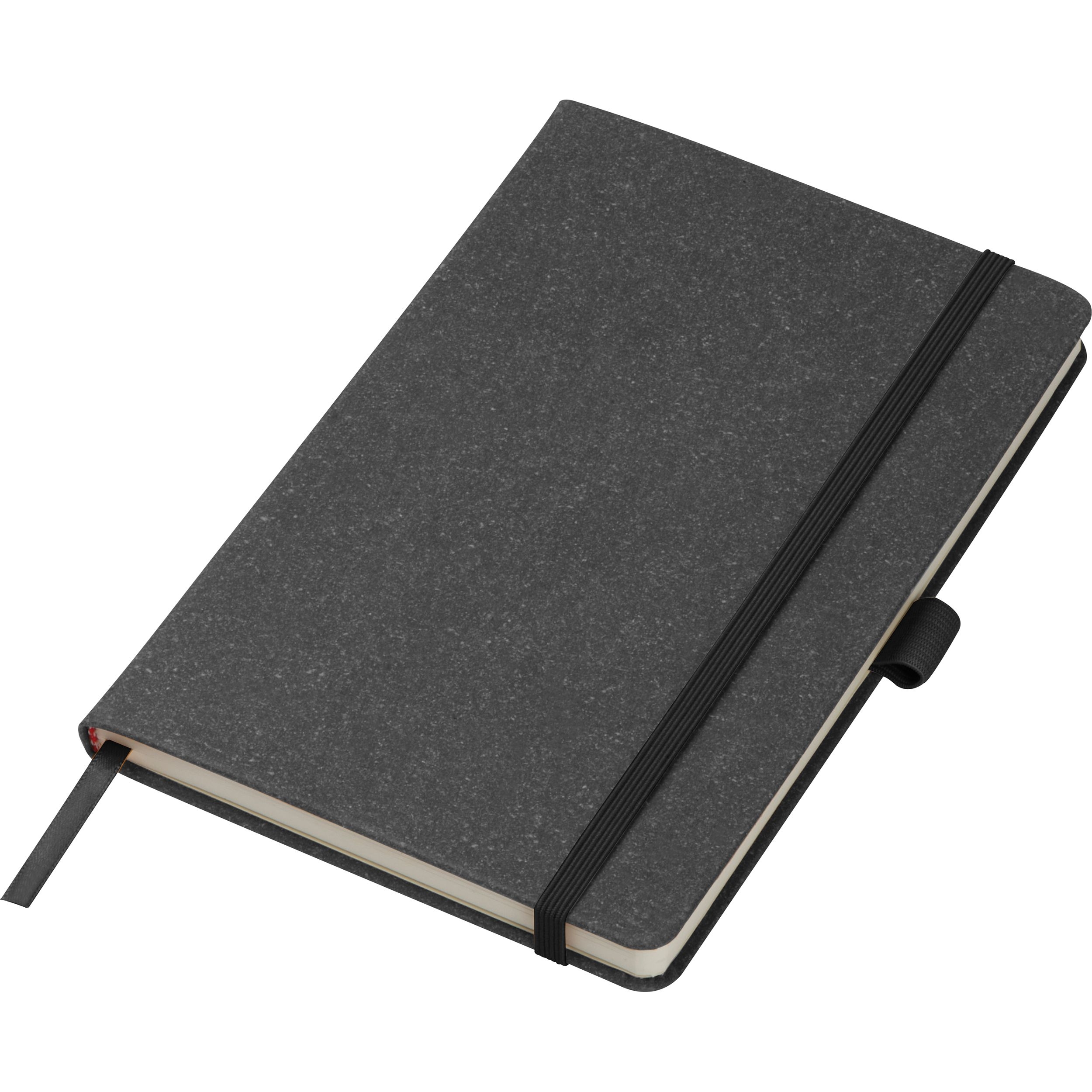MA22746-03A5 Notizbuch mit recyceltem Ledereinband TRACY_ schwarz