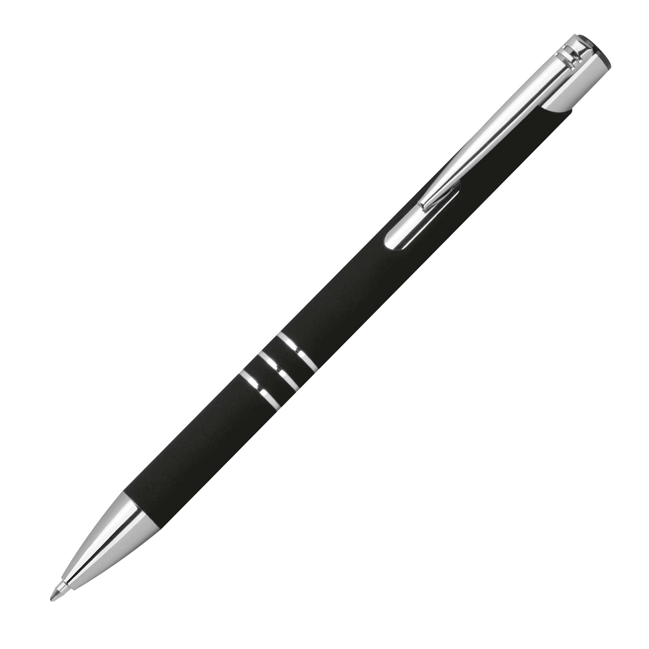 MA13991Semi Gel Schreiber mit gummierter Oberflaeche