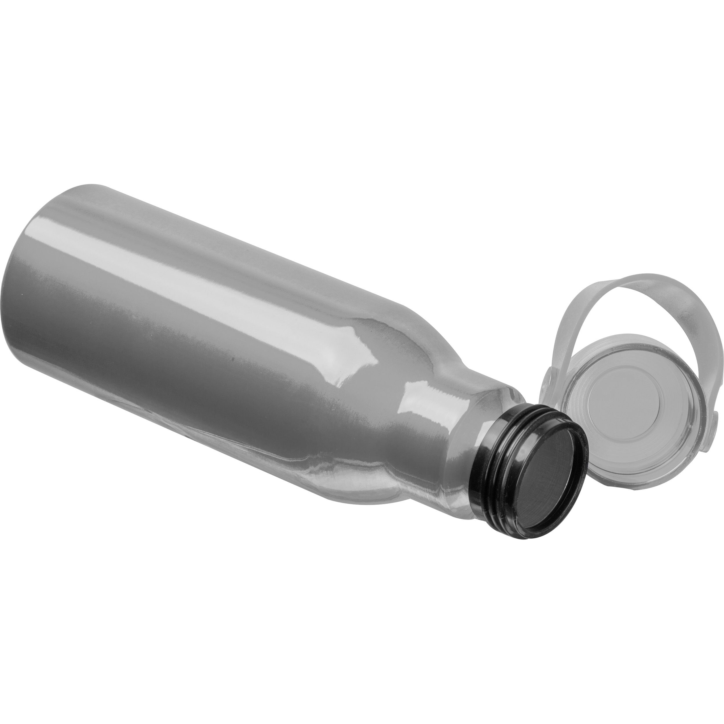 MA84369-07Trinkflasche aus recyceltem Aluminium _ silbergrau