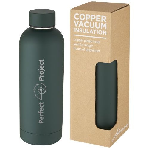 PF100712-4Spring 500 ml Kupfer-Vakuum Isolierflasche_ Green flash