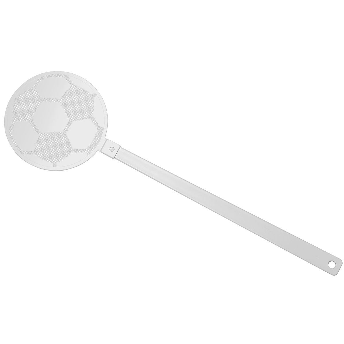 HE8410-0-0Fliegenklatsche _Fussball_ weiss_ weiss HE8410-0-0Fliegenklatsche _Fussball_ weiss_ weiss