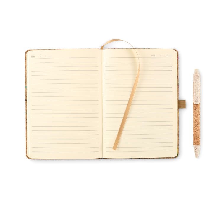 MO2414-13Cornota DIN A5 Notizbuch Kork_ beige