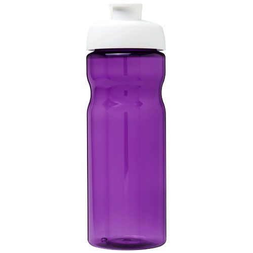 PF210097-19H2O Active® Eco Base 650 ml Sportflasche mit Klappdeckel_ lila_weiss