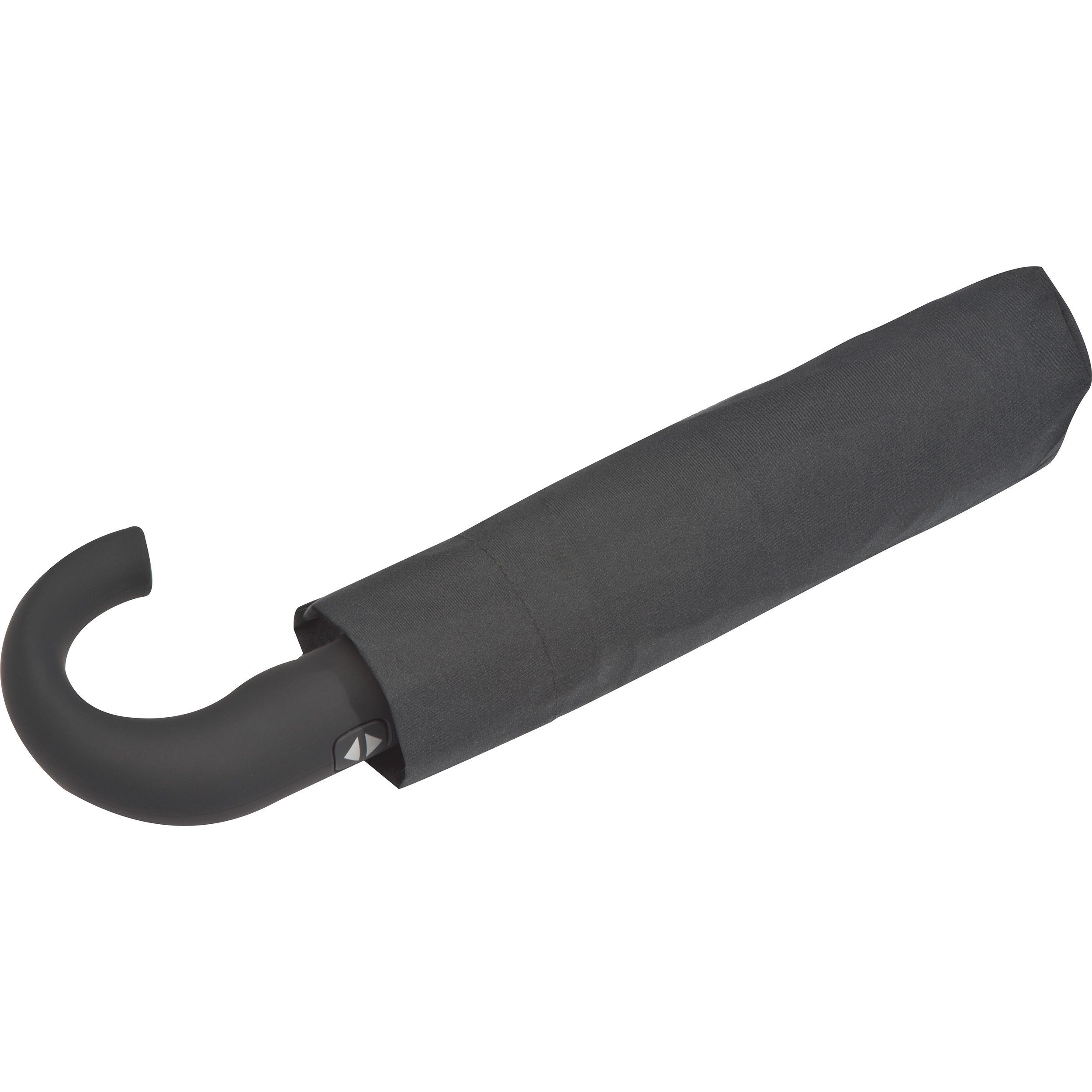 MAF225-03Ferraghini Taschenschirm aus Pongee MARGARETE_ schwarz