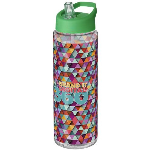 PF210096-10H2O Active® Vibe 850 ml Sportflasche mit Ausgussdeckel_ transparent_gruen