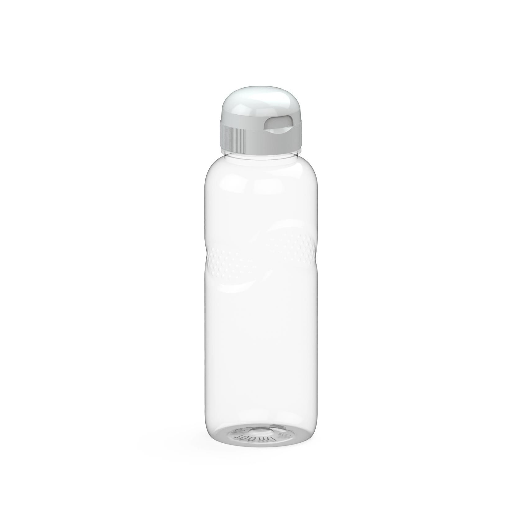 EL02240-1Trinkflasche  Carve _Sports_ 700 ml_ RENEW_ transparent_ weiss