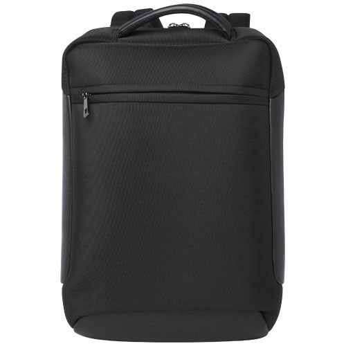 PF130055-1Expedition Pro 15_6_ kompakter Laptop-Rucksack GRS Recyclingmaterial 12 L_ schwarz