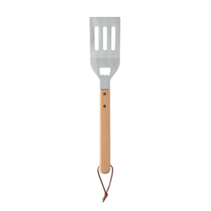 MO2796Opencook Grill-Spachtel mit Buchenholz
