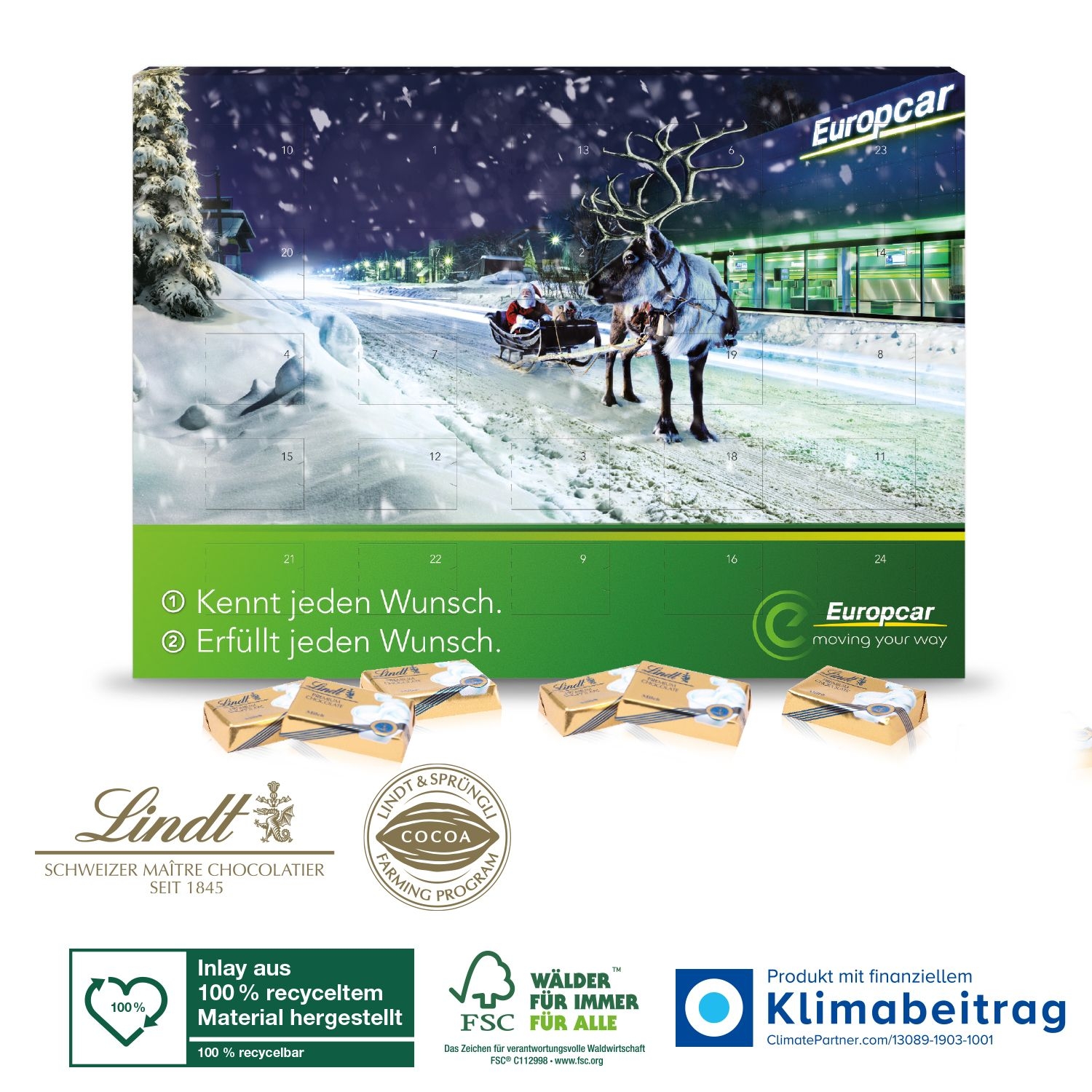 CD95316-01Wand-Adventskalender Lindt „Select Edition“_ Motiv-Vorlage